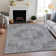 Premium Machine Washable Larock AMF1238 Global Rug
