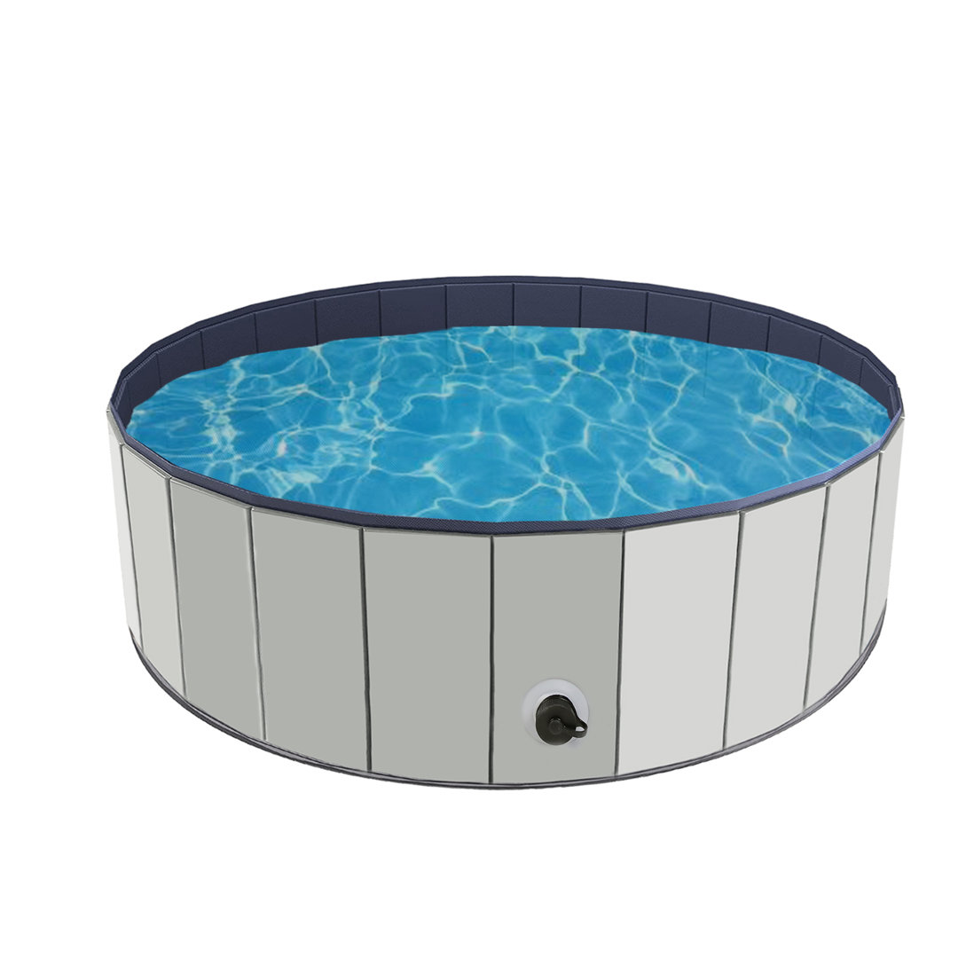 Rosemont Foldable Pet Pool Swimming Bathing Tub