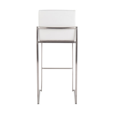 Contemporary High Back Barstool