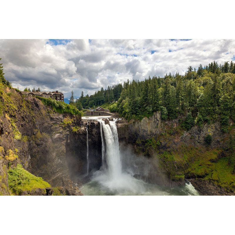 Mickelson Snoqualmie Falls par - Photographie de toile tendue, H 20 po x l 30 po