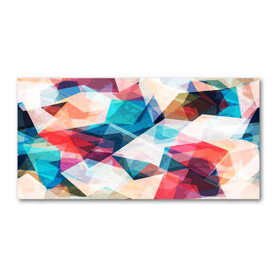 Mosaic Abstraction - Wrapped Canvas Print