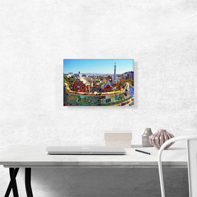Barcelone, Espagne, reproduction de photo sur toile tendue
