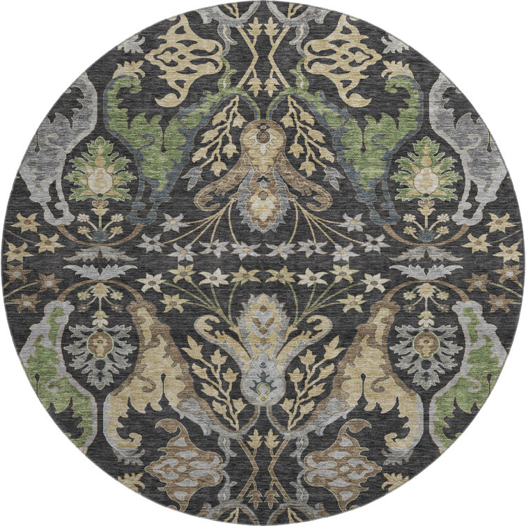 Premium Machine Washable Gurubaksh AMF1153 Global Rug
