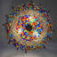 Lustre urne / bol 4 lumières Stefanski