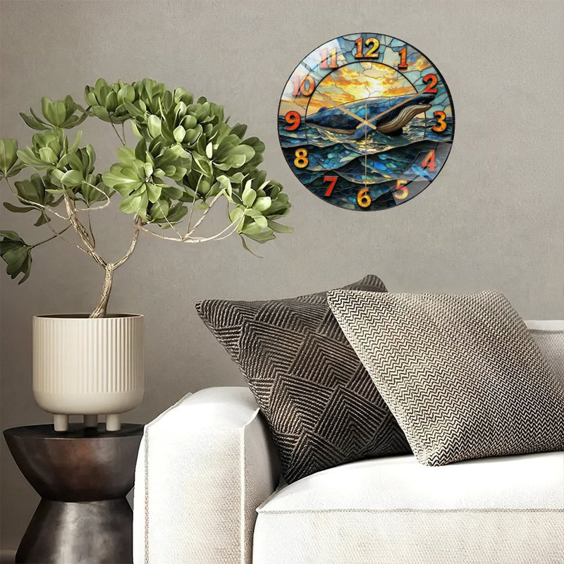 Horloge murale 12 po