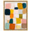 "Pixel Patchwork III", reproduction murale sur toile par Art Remedy, cadre doré, 20 x 24