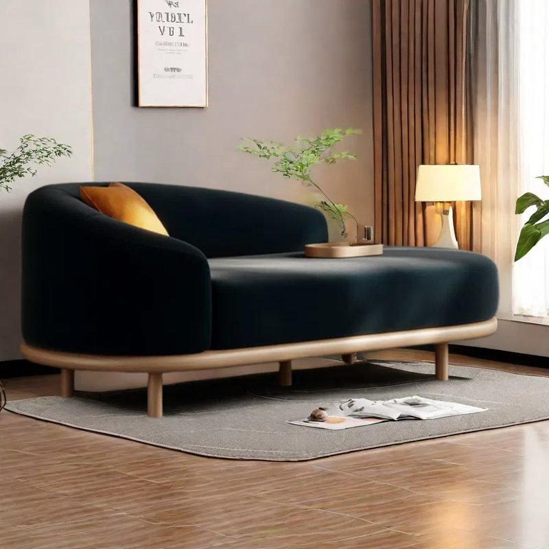 Chaise longue - confortable et magnifique, Bleu très foncé