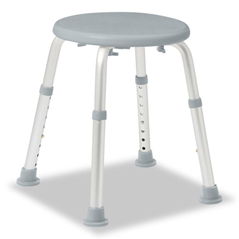 Bath Stool, Gray