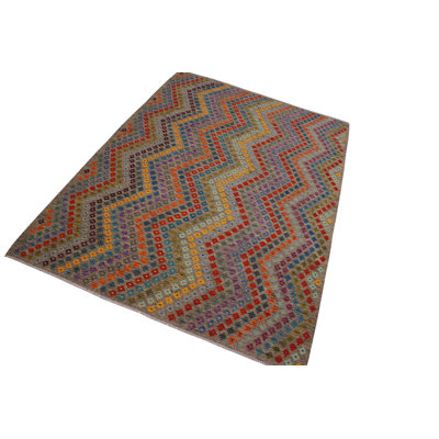 Wassim Wool Chevron Indoor Rug