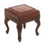 Repose-pieds en cuir Aili Artisan