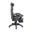 Fauteuil de direction entièrement inclinable avec repose-pieds Gaming Racing