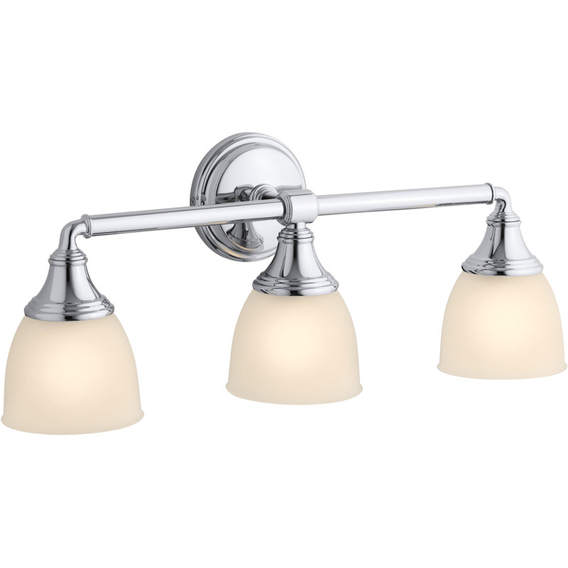 Devonshire 3 - Light Vanity Light, Polished Chrome