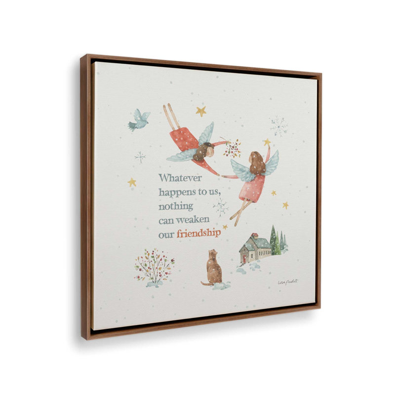 Kimberle V By Lisa Audit Canvas Art Print, 31.5" H x 31.5" W, Framed Print without Mat, Brown