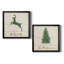 Holly Jolly Reindeer - ensemble de 2 reproductions d'art encadrées-1601962009-1601961986-1601961987