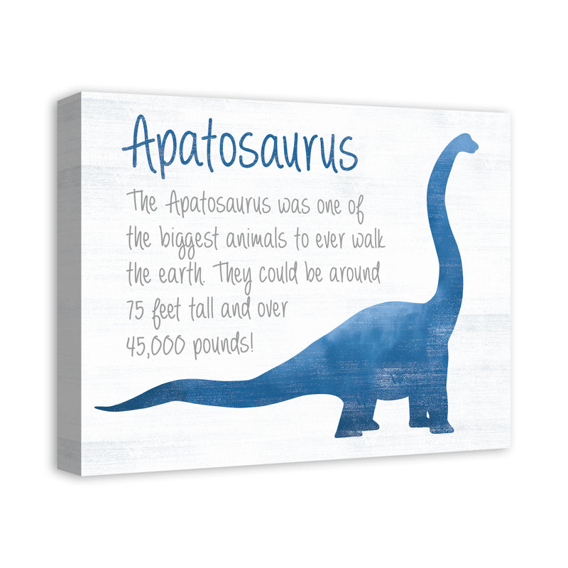 Art sur toile apatosaurus facts Mccoppin