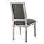 Chaise d'appoint de salle à manger rembourrée Modway Court-740312584-740312817