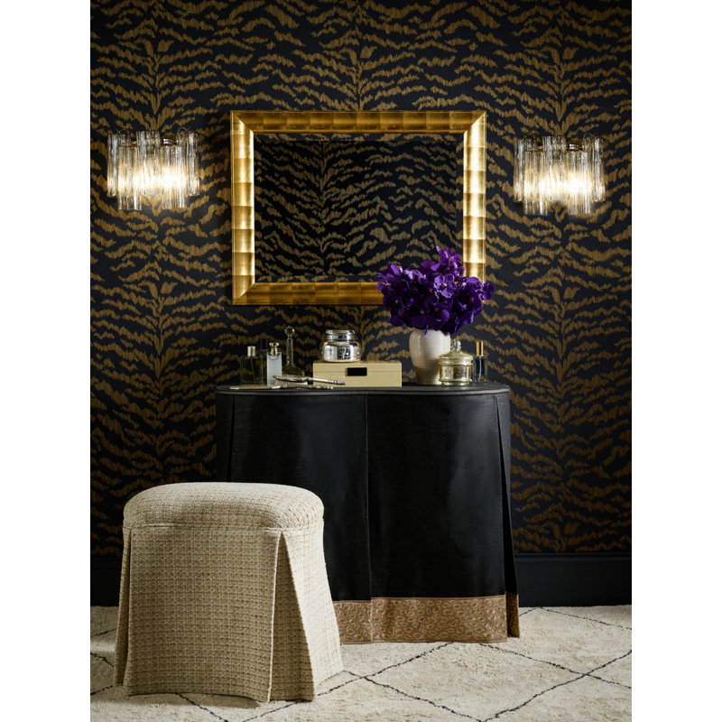 TIGRESS WALLCOVERING, Bronze/Black