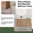  Vowar Wall-Mounted Bathroom Vanity With Resin Vanity Top-1976068636