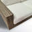 Ravinia Wicker Outdoor Sofa with Sunbrella® Cushions