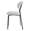 50cm H Upholstered Metal Wing Back Side Chair-432039131