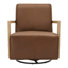 Camino Upholstered Swivel Armchair