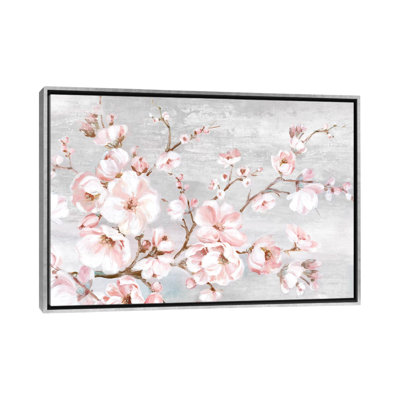 Spring Cherry Blossoms I by Eva Watts - Painting