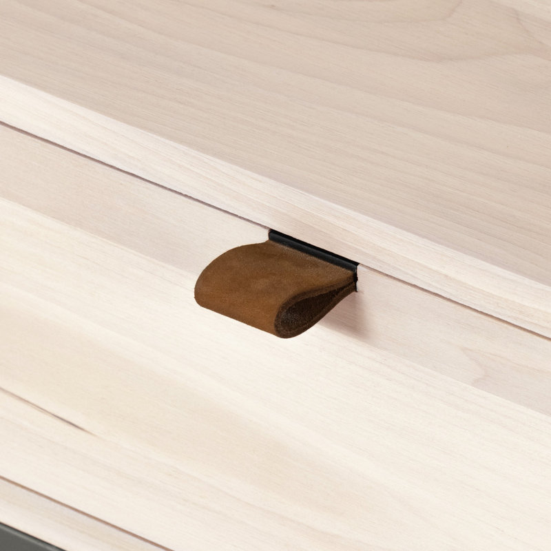Trey 1 - Drawer Solid Wood Nightstand