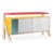 Canary Yellow and Blue/Red