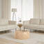 Table basse à tambour brun minimaliste pour salon moderne-2121522658