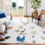 Tapis en laine et coton touffeté à la main Braswell-1673661725