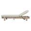 Chaise longue Bodhi en corde tissée avec dossier réglable et coussin hydrofuge-129380921