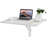 Way Wick Extendable Pine Solid Wood Base Dining Table-230112406