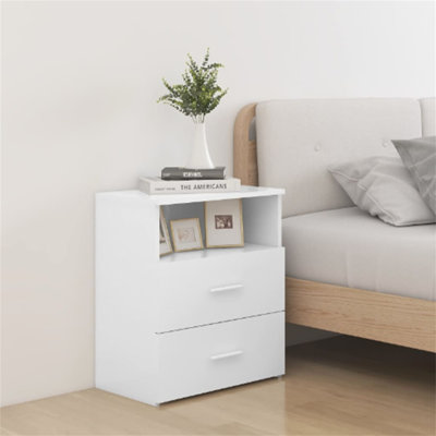 Govanny 50cm W Manufactured Wood Bedside Table