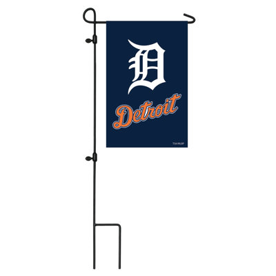 Appliquer un polyester de 2 côtés 18 x 13 po drapeau de jardin MLB