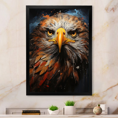Azzareya " Animal Copper Eagle Drips I "