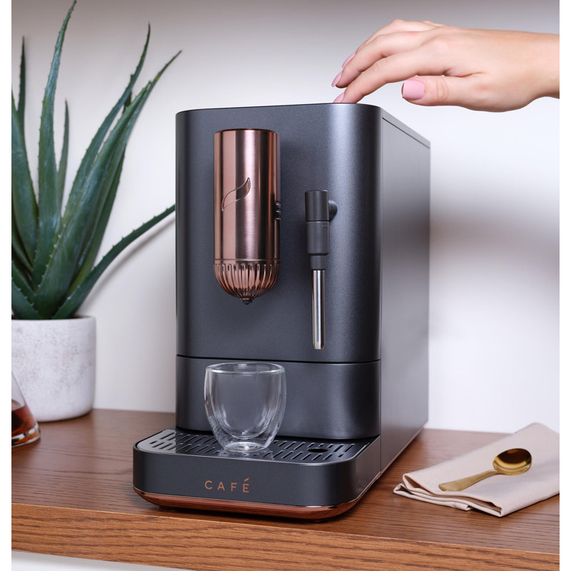Café AFFETTO Automatic Espresso Machine + Frother, Matte Black