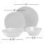Bloomhouse Montecito Breeze 16 Piece (Service for 4) Double Plates and Bowls Stoneware Reactive Glaze Dinnerware Set - Laguna Dawn-224414635
