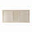 Adrianna Glam Champagne Silver 60"–78" Extendable Dining Table with Glass Insert Top, Seats 6