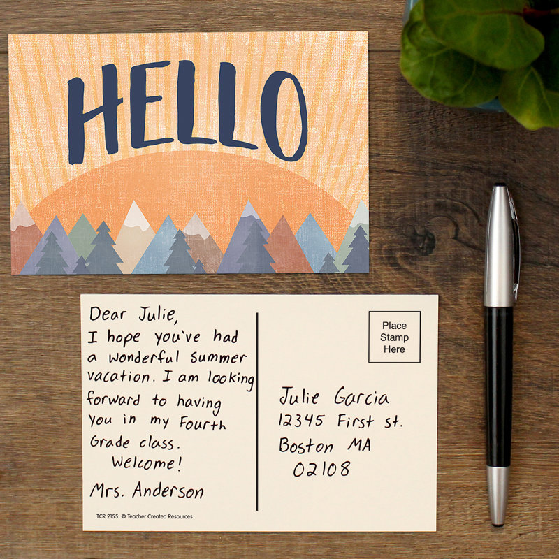 Des ressources créées par l'enseignant «Hello Mountains Hello Postcards»