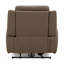 Demi-fauteuil inclinable électrique moderne en cuir, fauteuil inclinable réglable pour le salon-798799910-798913213
