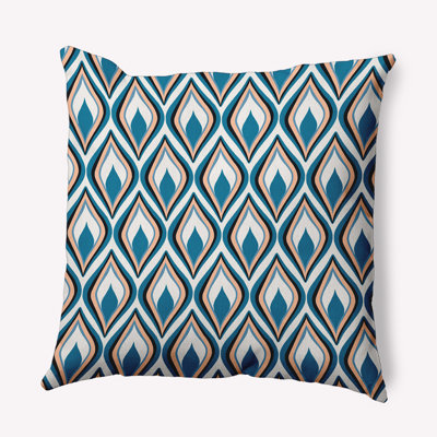 Geometric Reversible Throw Pillow