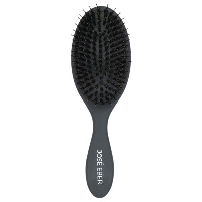 Jose Eber: Professional Series - Pinceau ovale - 100% poils de verrat naturel avec des poils en nylon, réduit les bris, idéal pour tous les types de cheveux, outil de coiffage