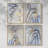 Linx I Framed Print - Set of 4-1965278578-1965278581