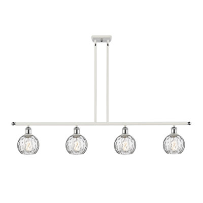 Luminaire suspendu linéaire à 4 lumières pour îlot de cuisine Cindi
