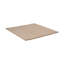 Panneau de tambour décoratif mural en placage de chêne blanc brut sans finition 4 pi de largeur x 8 pi de hauteur x 5/32 po d'épaisseur avec lattes de rainure de 30 degrés - flexible-133264850-133264846