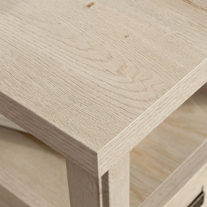 Table d'appoint, table de bout rectangulaire avec rangement