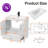 Sharee 30" Single Bathroom Vanity Set With Sink Top, Faucet, Hand Painted-1414916908