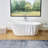 70" x 34" Freestanding Soaking Bathtub