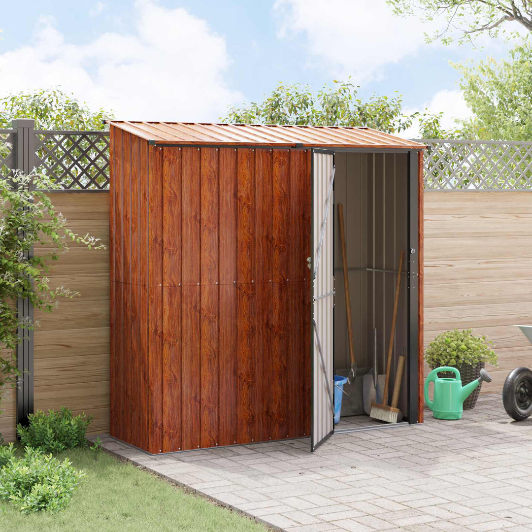 Vidaxl Garden Sheds Metal Outdoor Structures Storage Modern Weather Resistant