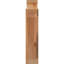 L 5 1/2 po x P 24 po x H 24 po Thorton traditionnel lisse, cèdre rouge de l'Ouest-106952015-31651711